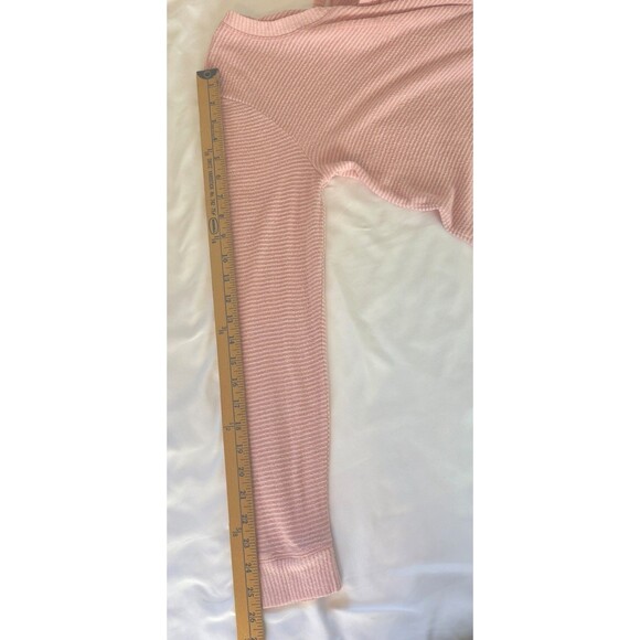 Lucky Brand Women's Pink Striped Pullover Sweater Size S - Picture 7 of 7